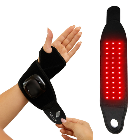 Luxyor Pulsebrace 110 draadloze infrarood therapiebrace pols en hand