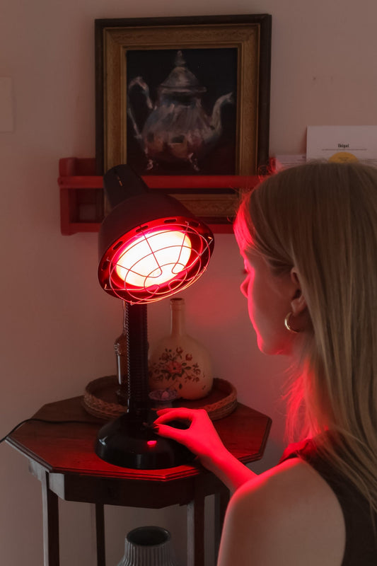 Infrarood saunadeken veilig instellen