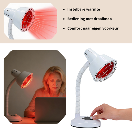 Luxyor - Redlight 120 - Infraroodlamp 275W - Infraroodtherapie