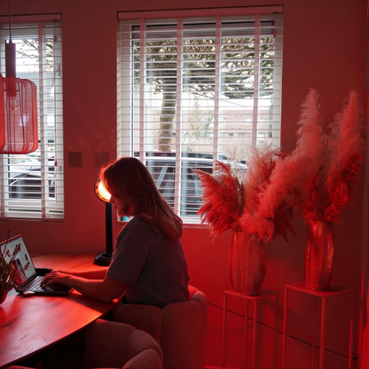 Luxyor Redlight 120 Infraroodlamp 275W Zwart - Warmtelamp voor Spierpijn & Gewrichten - Infraroodtherapie