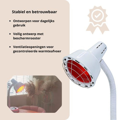 Luxyor - Redlight 120 - Infraroodlamp 275W - Infraroodtherapie