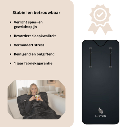 Luxyor - Comfort 150 - Infrarood Saunadeken