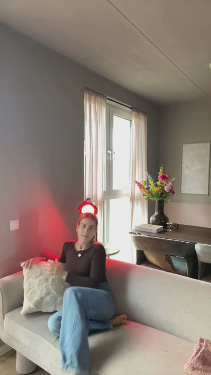 Luxyor Redlight 120 Infraroodlamp 275W Zwart - Warmtelamp voor Spierpijn & Gewrichten - Infraroodtherapie